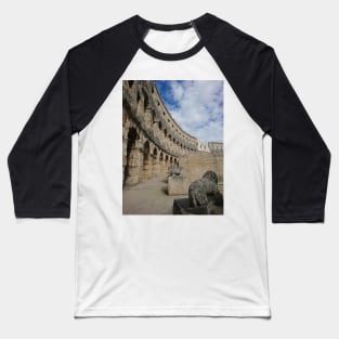 Pula Amphitheatre, Croatia Baseball T-Shirt